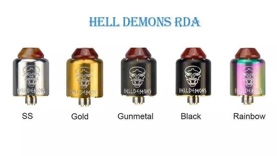 Hell Demons RDA电子烟大烟雾雾化器-文章实验基地