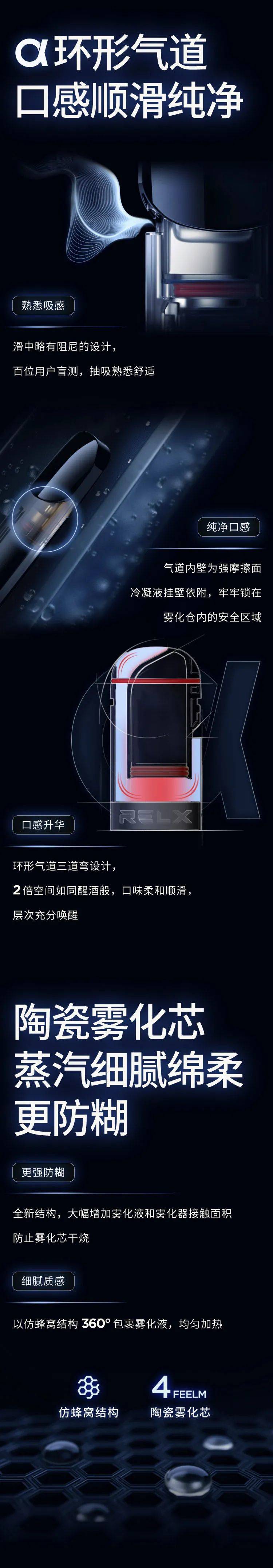 RELX悦刻二代阿尔法电子烟官方文案详解，新手入门必看